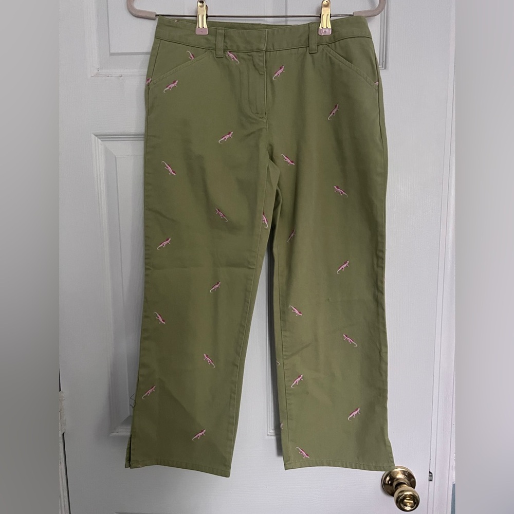 J Crew embroidered jeans